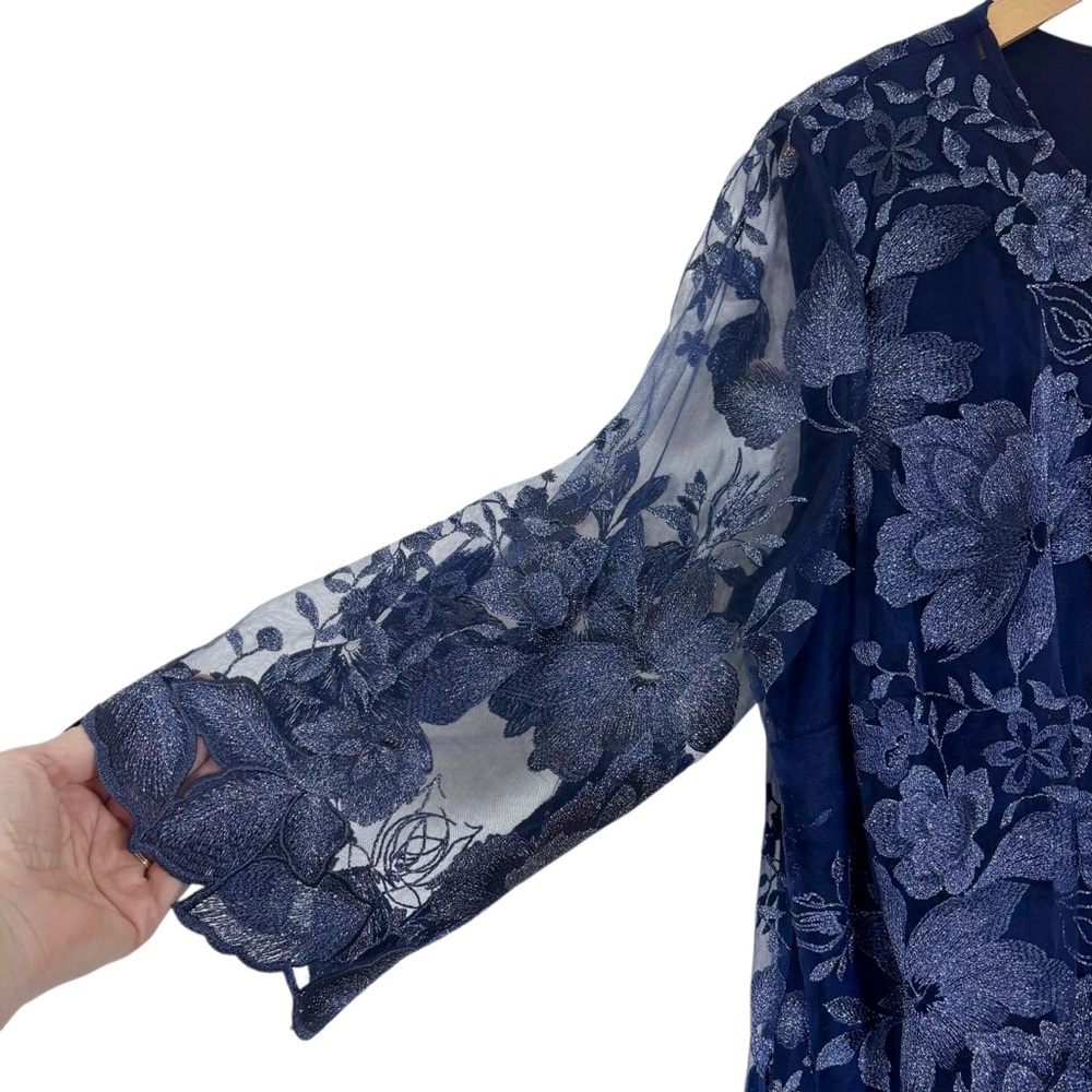 Alex Evenings Lace Jacket Dress 16W Plus Formal - Picture 4 of 11